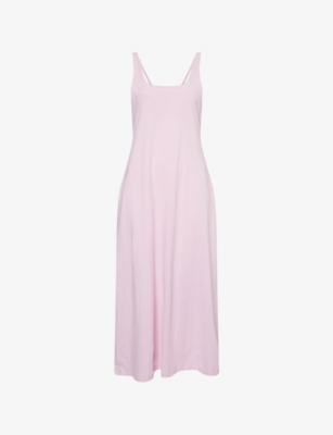 SKIN: Long Char cotton-jersey chemise