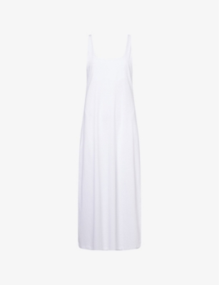 SKIN: Long Char cotton-jersey chemise