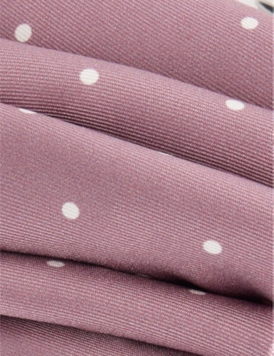 PAUL SMITH: Polka-Dot Silk Tie