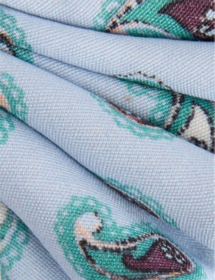 PAUL SMITH: Paisley-Pattern Woven Tie