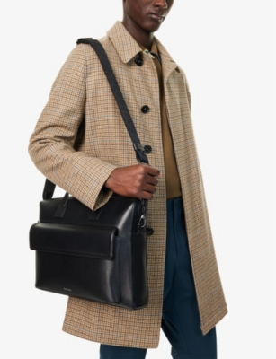 PAUL SMITH: Folio Leather Briefcase
