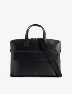 PAUL SMITH: Folio Leather Briefcase
