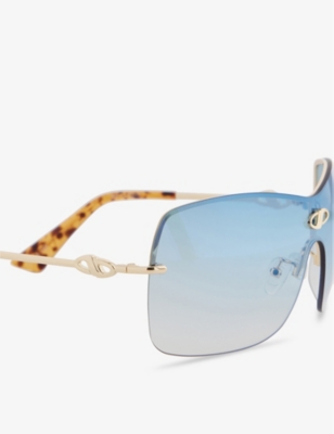LE SPECS: LSP2552106 Parallel Universe Rectangle-Frame Sunglasses