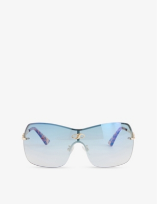 LE SPECS: LSP2552106 Parallel Universe Rectangle-Frame Sunglasses