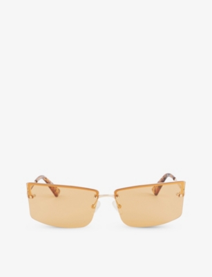 LE SPECS: LSP2552111 Alien Rectangle-Frame Sunglasses