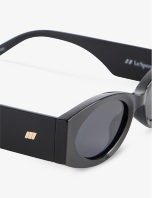LE SPECS: LSP2452422 MERMAIDEN Oval-Frame Polycarbonate Sunglasses