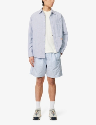 STONE ISLAND: Marina Brand-Patch Cotton-Jersey T-Shirt