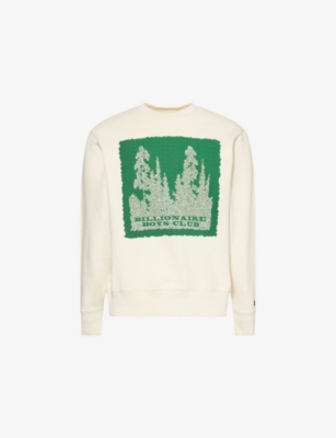 BILLIONAIRE BOYS CLUB: Wilderness Graphic-Print Cotton Sweatshirt