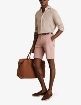 REISS: Wicket Regular-Fit Stretch-Cotton Chino Shorts