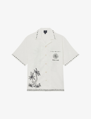 REISS: Reiss x Ché Galera Cotton and Linen Shirt