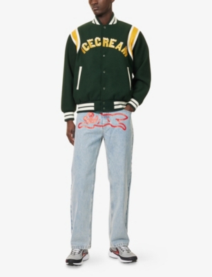 ICECREAM: Running Dog Double Scoop Relaxed-Fit Denim Jeans