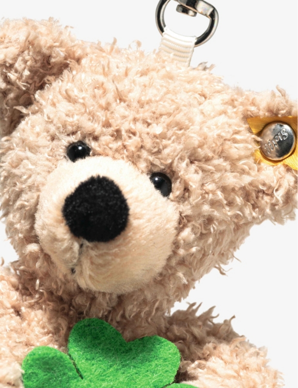 Fynn Teddy Bear Woven Keyring Charm 12cm