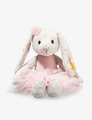 STEIFF: Hoppie Ballet Rabbit Woven Soft Toy 30cm