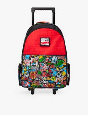 Smiggle: Marvel Trolley Backpack With Light-Up Wheels