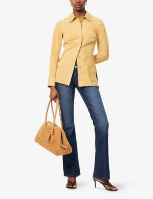REFORMATION: Kenny Boot-Cut Stretch-Denim Jeans
