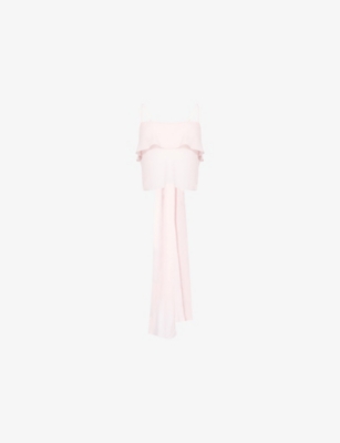 REFORMATION: Lula Semi-Sheer Woven Top