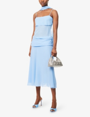 REFORMATION: Lula Semi-Sheer Woven Top