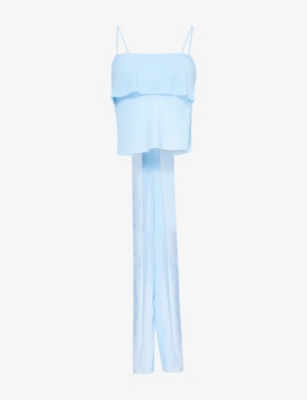 REFORMATION: Lula Semi-Sheer Woven Top