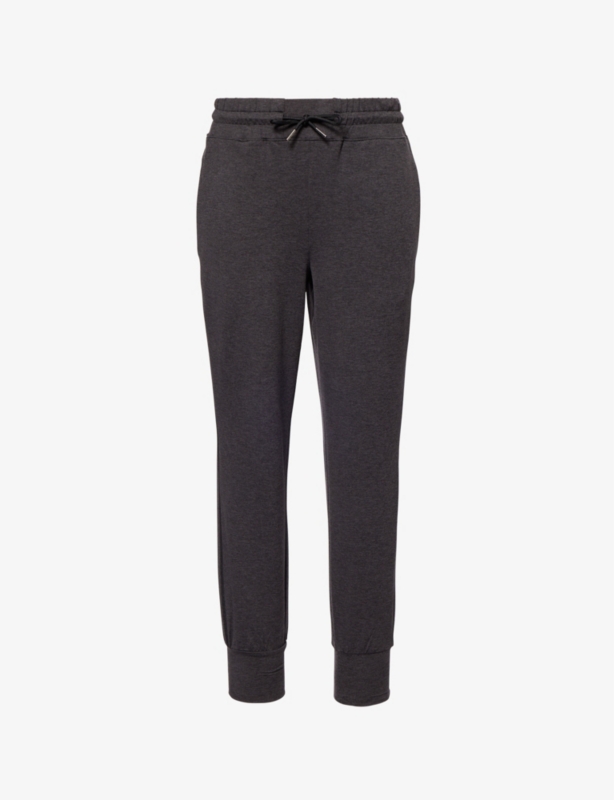 Aisling Active Two-Slip-Pockets Tapered-Leg Mid-Rise Stretch-Woven Jogging Bottoms