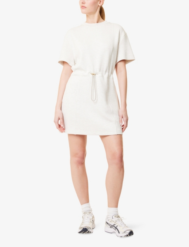 Relaxed-Fit Maple Stretch-Jersey Mini Dress