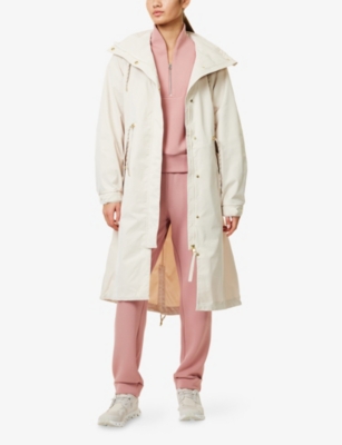 VARLEY: Tybalt Long Rain Woven Parka Coat