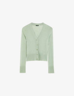 JOSEPH: Cashair V-Neck Cashmere Cardigan
