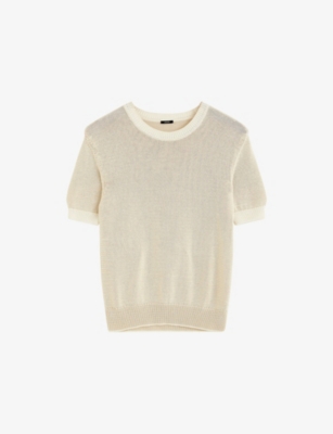 Joseph Top In Ivory/quail