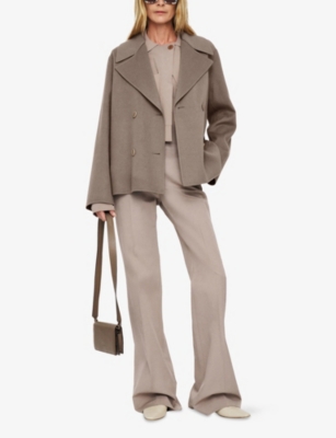 JOSEPH: Gilkes Double-Breasted Wool and Silk Jacket