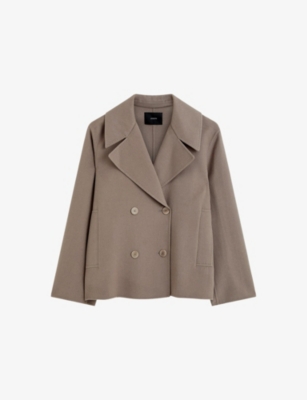 JOSEPH: Gilkes Double-Breasted Wool and Silk Jacket