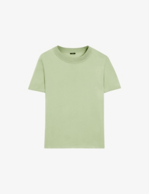 JOSEPH: Rubin Short-Sleeved Silk Top