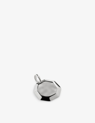 MONICA VINADER: Octagonal Sterling-Silver Pendant