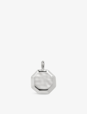 MONICA VINADER: Octagonal Sterling-Silver Pendant