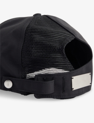 HELIOT EMIL: Logo-Debossed Woven Trucker Cap
