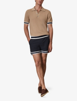 REISS: Reiss x Ché Quinn Cotton Polo Shirt