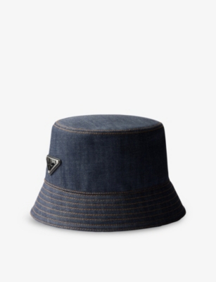 PRADA: Selvedge Denim Bucket Hat