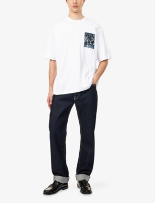 LACOSTE: Brand-Patch Crew-Neck Cotton-Jersey T-Shirt