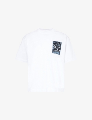LACOSTE: Brand-Patch Crew-Neck Cotton-Jersey T-Shirt