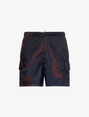 LACOSTE: Slick Multi-Pockets Relaxed-Fit Woven Shorts