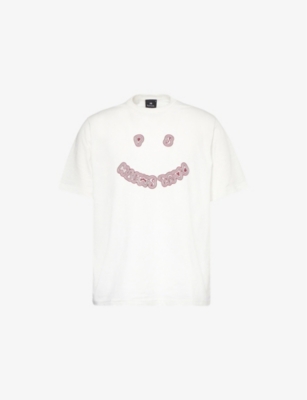 PS BY PAUL SMITH: Happy Graphic-Print Cotton T-Shirt