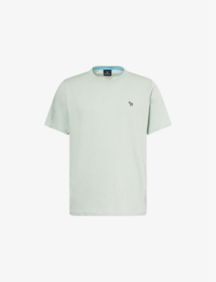 PS BY PAUL SMITH: Zebra-Patch Cotton T-Shirt