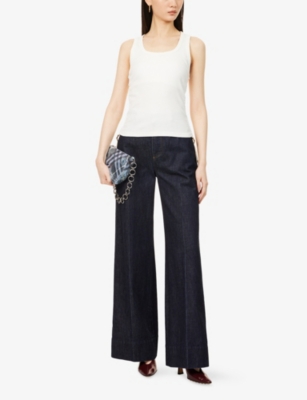 BURBERRY: Festival Stretch-Cotton Vest Top