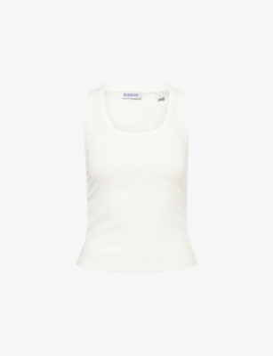 BURBERRY: Festival Stretch-Cotton Vest Top