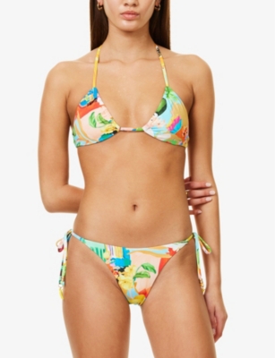 SEAFOLLY: Cuba Slide Triangle Bikini Top