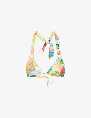 SEAFOLLY: Cuba Slide Triangle Bikini Top