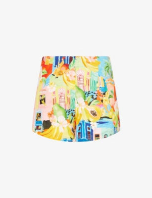 SEAFOLLY: Cuba Tailored Linen-Blend Shorts