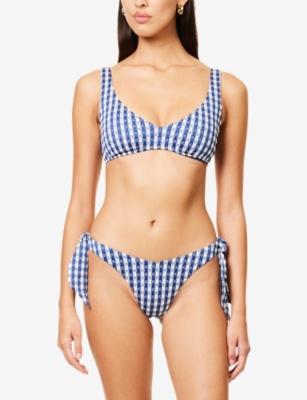 Seafolly Womens  Bella Sweetheart Tank Bikini Top In Ultramarine