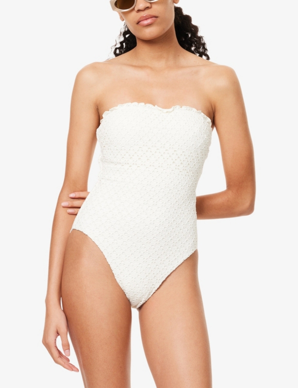 Bandeau Cut-Out Swimsuit