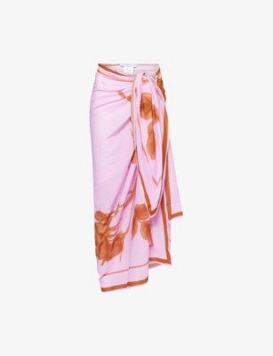 SEAFOLLY: Rococo Printed Cotton Sarong