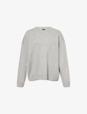 ANINE BING: Lee Crew Dropped-Shoulders Cashmere Jumper