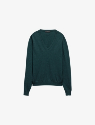 PRADA: V-Neck Wool Jumper